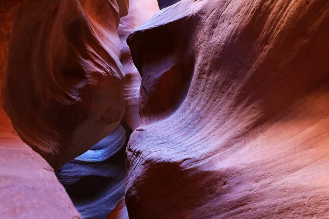 East Zion Crimson Canyon Hike & UTV Adventure - Entering a private East Zion slot canyon