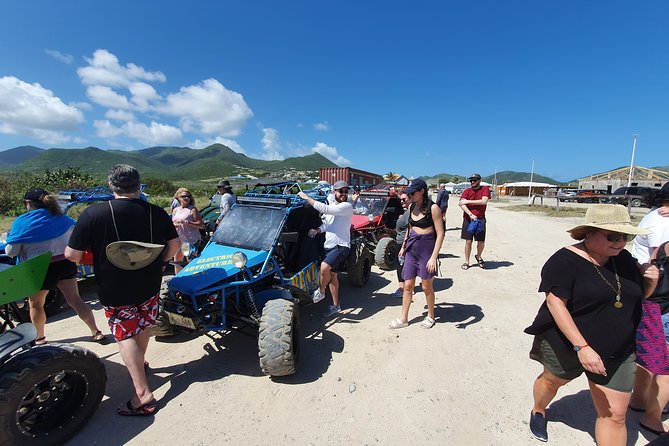 Electric Adventures Buggy Rental - Grand Case for food and atmosphere