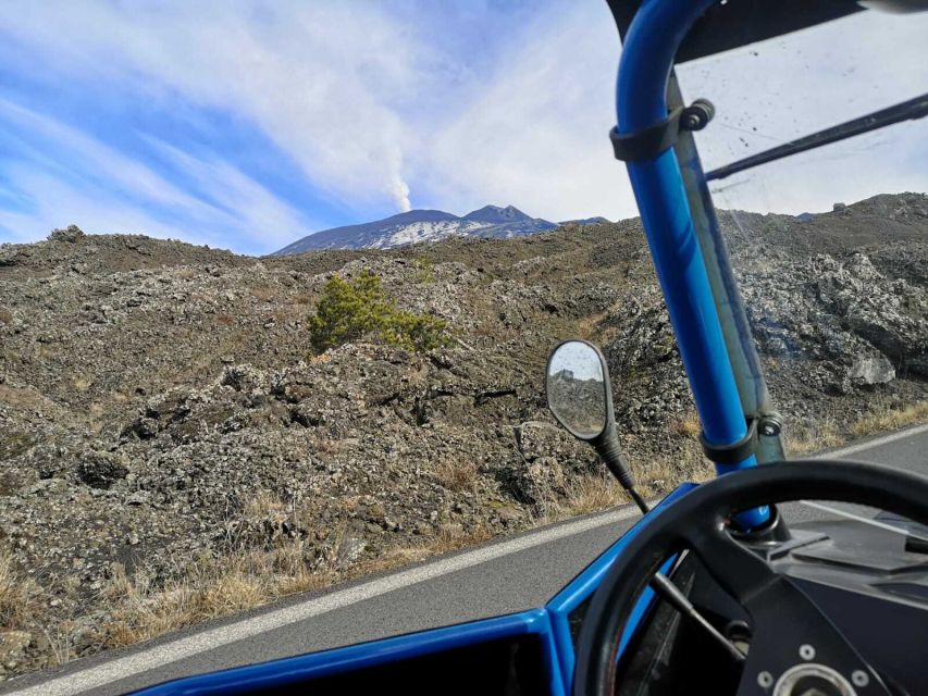 Etna Buggy 4x4 Tour - The old lava quarry puts the buggy to work