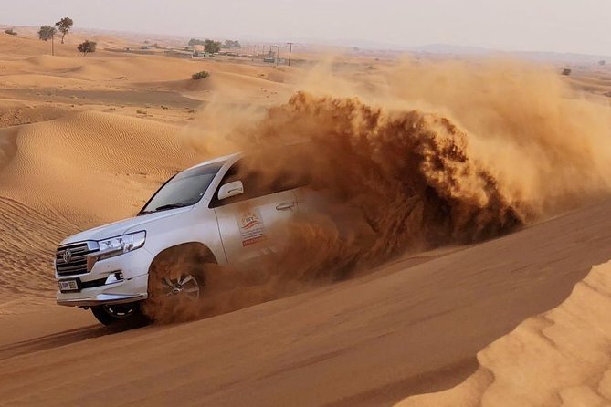 Evening Dubai Safari with BBQ, Dance Shows & Quad Biking optional - Sandboarding and the short camel ride