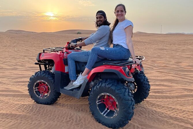 Evening Red Dunes Safari with Quad Biking, BBQ Dinner & LiveShows - The camp at Al Awir and the evening program