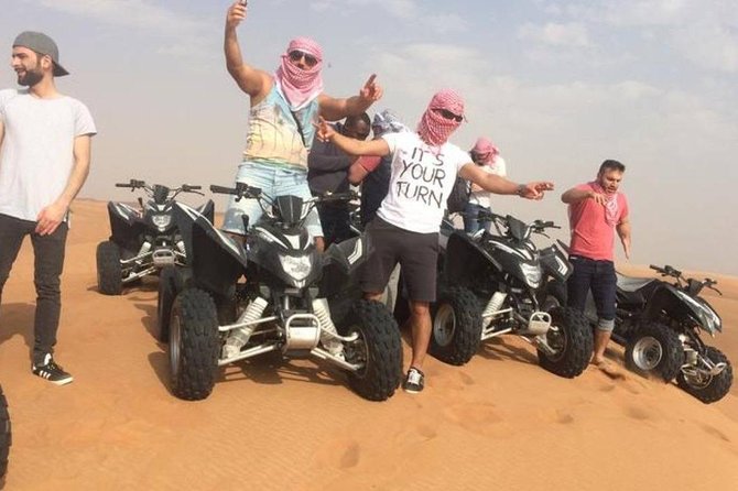 Evening Red Dunes Safari with Quad Biking, BBQ Dinner & LiveShows - Who will enjoy it most
