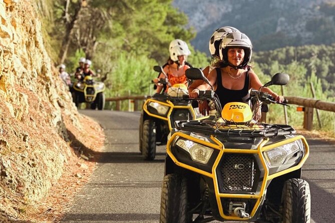 Excursion in Mallorca by Quad - Port d’Andratx and the coastal side of the route
