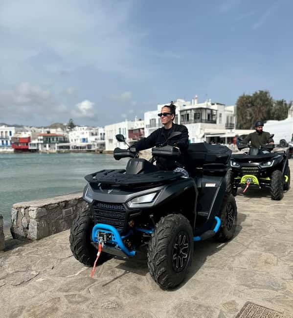 Explore Mykonos Island with a 650cc ATV / QUAD Tour - Is $129 good value?