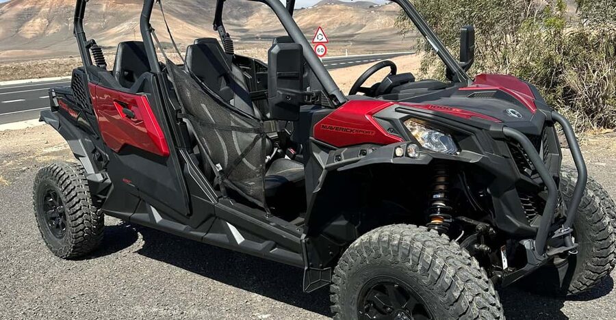Family buggy - 4 seats, on road tour - The check-in and 10-minute safety briefing
