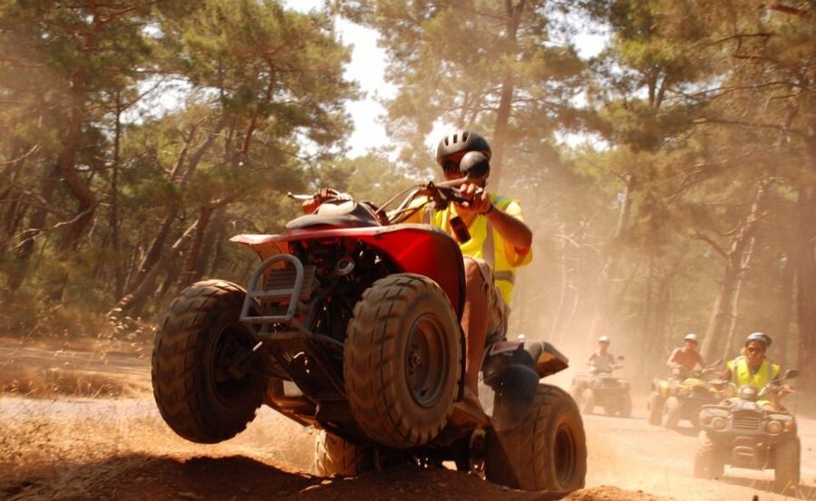 Fethiye: Guided Quad Mountain Safari with Pickup - Safety instruction before the throttle
