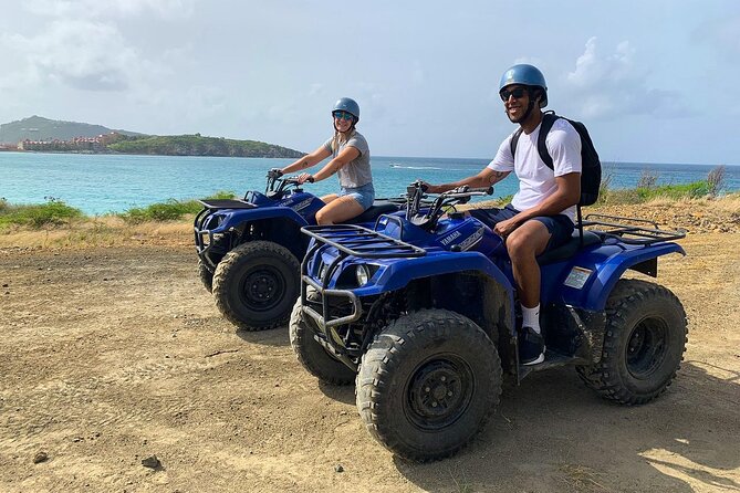 For cruise passengers: Guided ATV Tour of Dutch & French St. Maarten - Beaches, coastal roads, and photo breaks