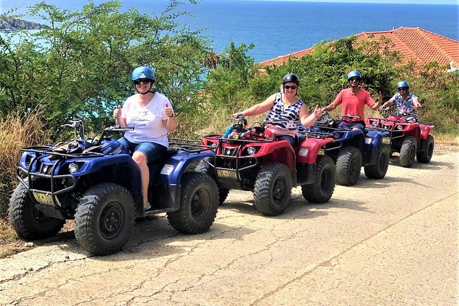 For cruise passengers: Guided ATV Tour of Dutch & French St. Maarten - What the ATV ride is really like