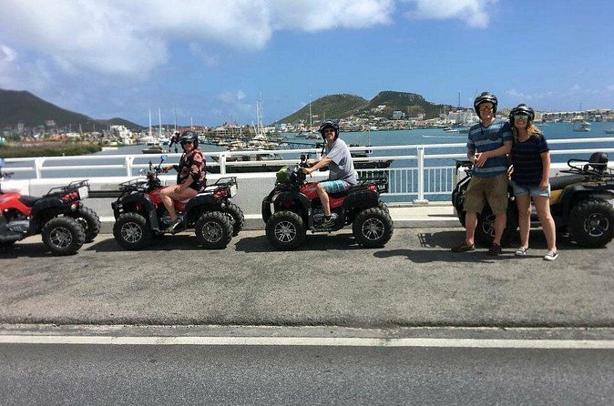 For hotel guests: Guided ATV Tour Dutch/French St. Maarten - Highlights & Beach - Single ATV or double ATV?