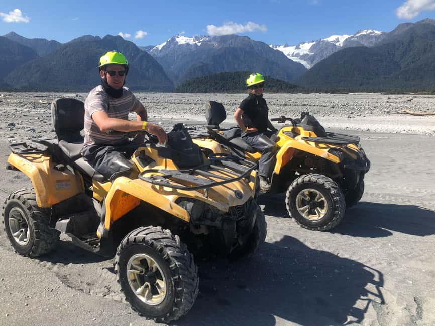 Franz Josef Town: Scenic Glacier Quad Bike Tour with Gear - Why the weather changes the ride