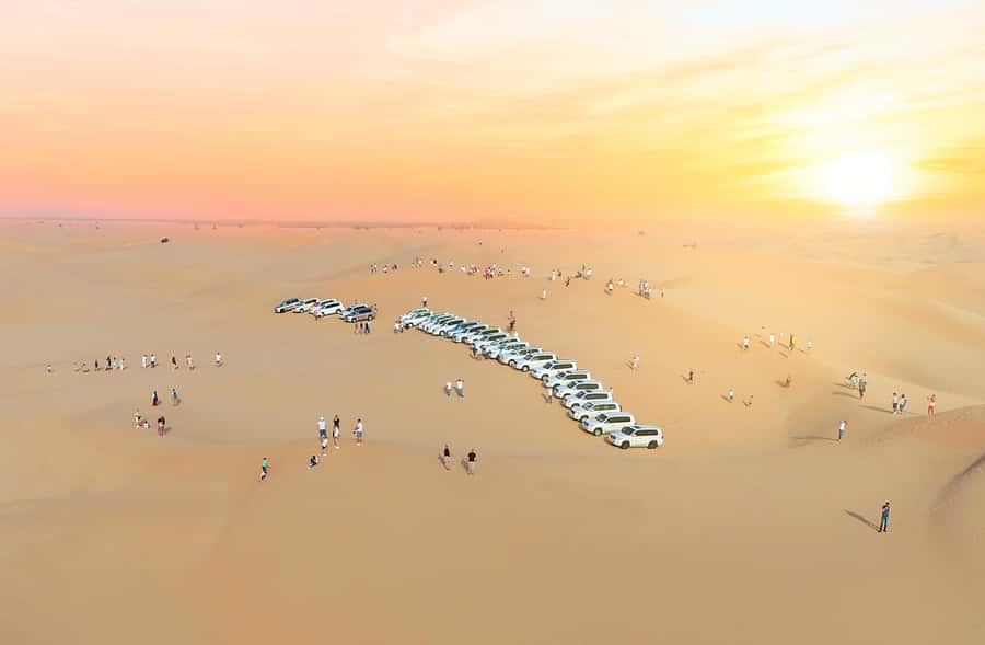 From Abu Dhabi: Dune Bashing Desert Safari - Al Khathim camp brings the desert activities together