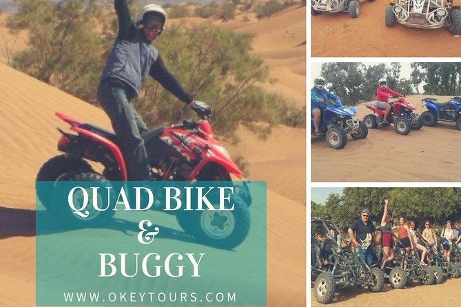 From Agadir: Quad Biking & Sand boarding halfday Experience - Riding through forest terrain