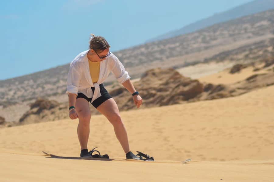 From Agadir/Taghazout: Sandboarding Experience & Quad Biking - Plage Aghroud and the first photo stop