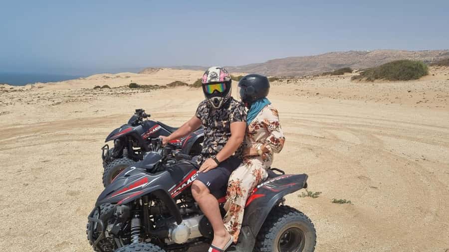 From Agadir/Taghazout: Sandboarding Experience & Quad Biking - Sandboarding on Timlaline’s soft golden slopes