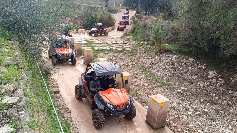 From Albufeira: Paderne Adventure Buggy Ride - The first trails: hills, tracks, and open views