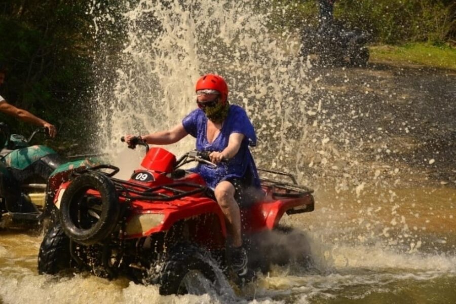From Belek, Antalya Thrilling Quad Safari Adventure - How much riding time do you get?