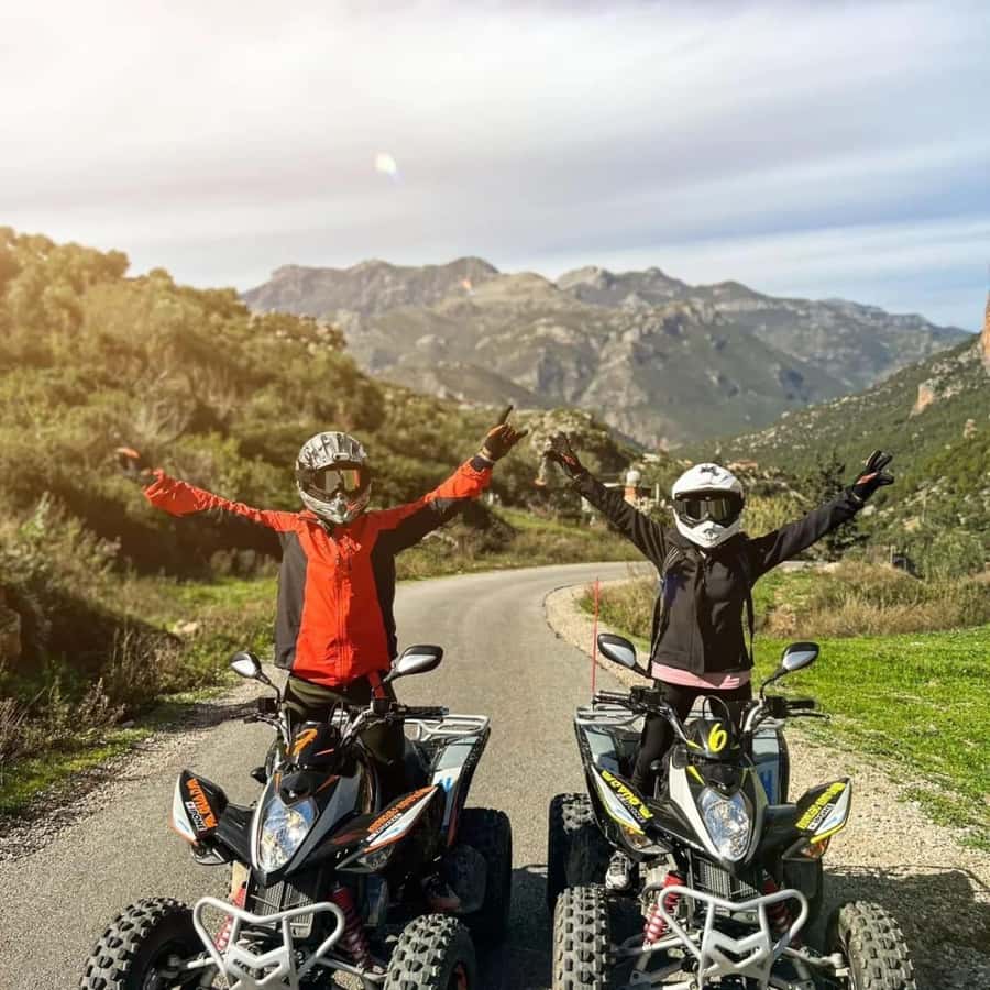 From Chefchaouen: ATV-Quad Guided Tour to Akchour Waterfall - A tea break, photos, and the pace of the day