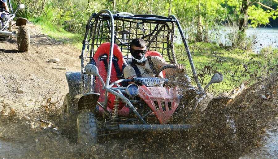 From city of Side: Taurus Mountains Buggy Safari - A quick lesson before the first trail