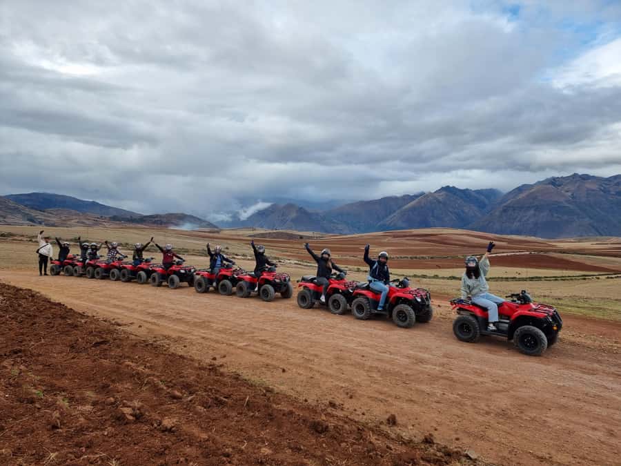 From Cusco: Quad bike tour Moray and Salt Mines - Moray and the Inca agricultural terraces