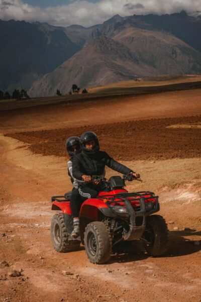 Quad bike tour Moray and Salt Mines