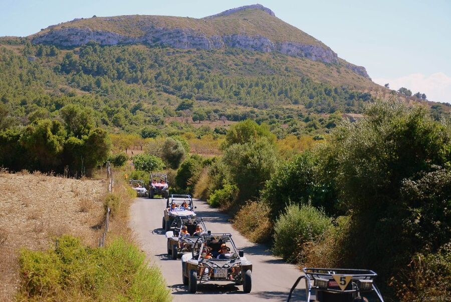 From East Mallorca: Guided Beach and Mountain Buggy Tour - The Mirador de San Salvador viewpoint stop