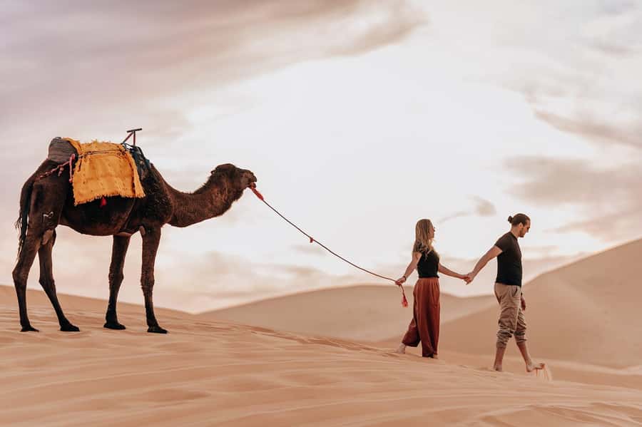 From Fes To Marrakech: 3-Day Sahara Desert Tour & Camel Trek - Guides, driving, and group comfort