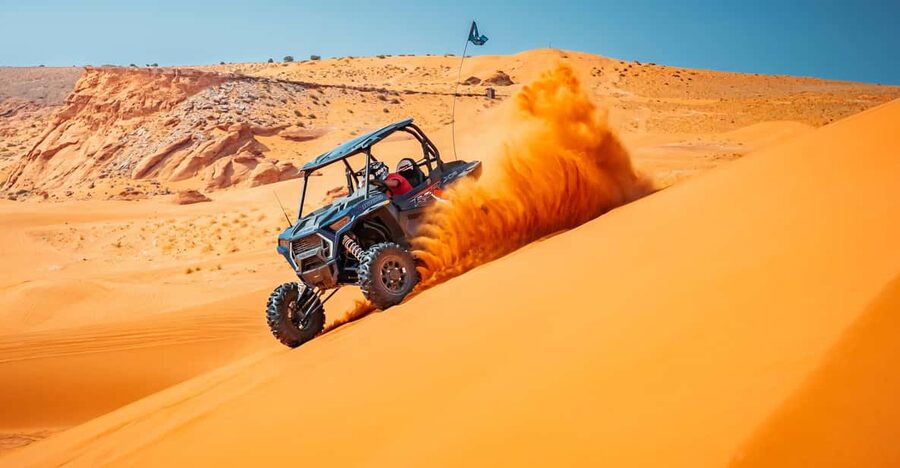 From Greater Zion: Extreme UTV Rock Crawling Tour - The heart of the tour: slow control over rough rock