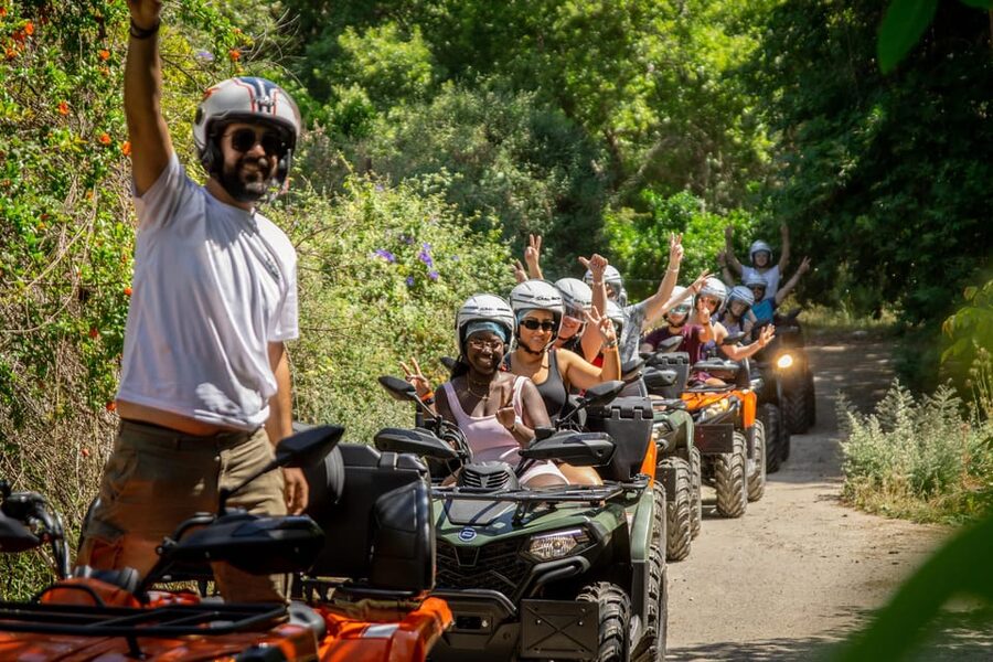 From Heraklion: Quad Safari Wild Crete Day Tour - One hour along the coast and country tracks