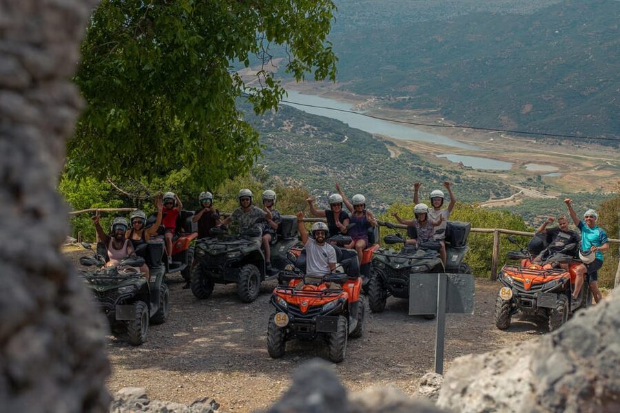From Heraklion: Quad Safari Wild Crete Day Tour - Getting started in Hersonissos