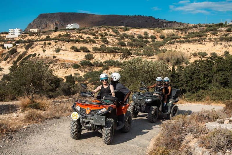 From Heraklion: Wild Crete Quad Safari 3-Hour Adventure - Voritsi village, coffee, and Sfakiani pita