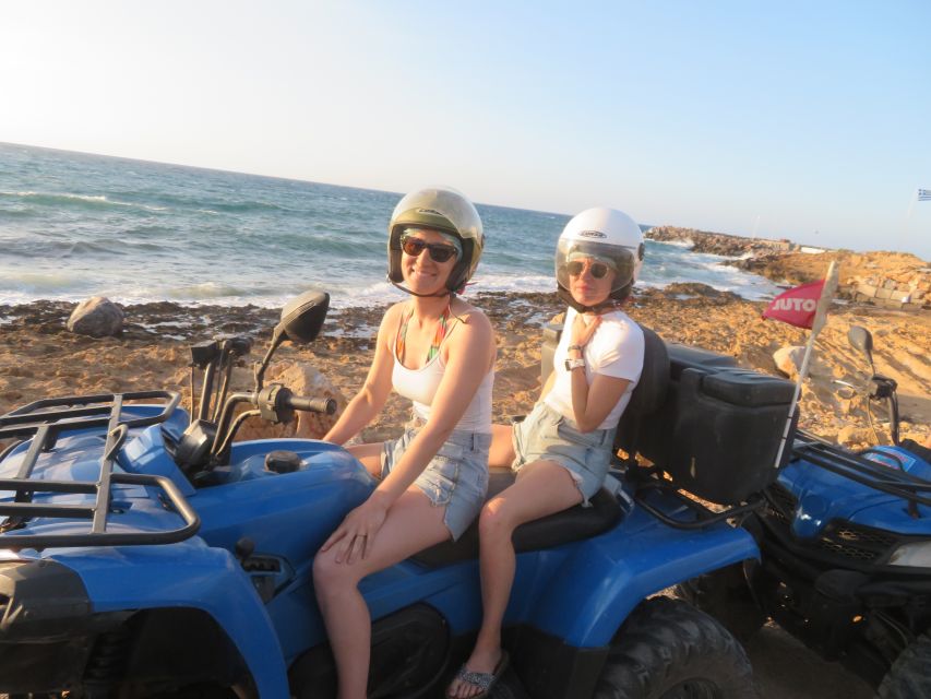 From Hersonissos/Malia: Guided Sunset Quad Safari - Quick points before you book