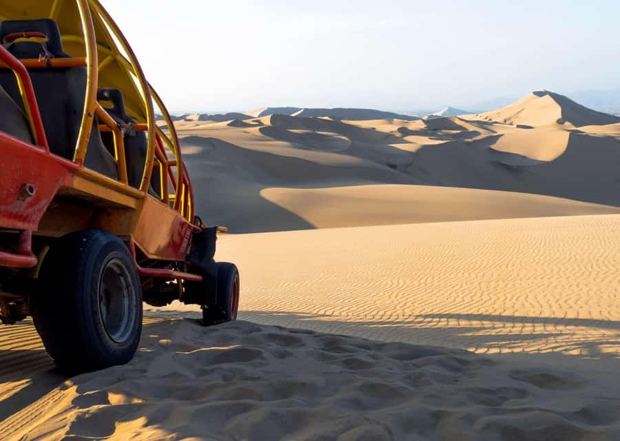 From Huacachina: Sandboarding and Dune Buggy Tour + Income - Driver service and group organization