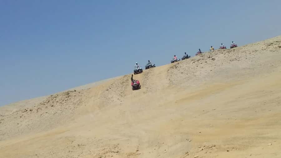 From Hurghada: Makadi Bay ATV Tour - Sandbanks, mountain tracks, and wide Red Sea views