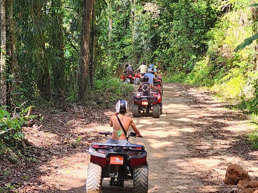 From Ko Pha Ngan: ATV Jungle Adventure Experience - Open tracks, faster riding, and room to breathe
