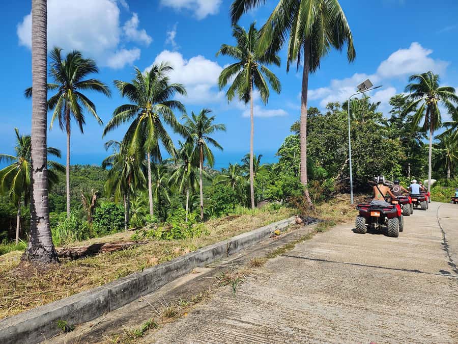 From Ko Pha Ngan: ATV Jungle Adventure Experience - Rain, mud, and the real level of difficulty