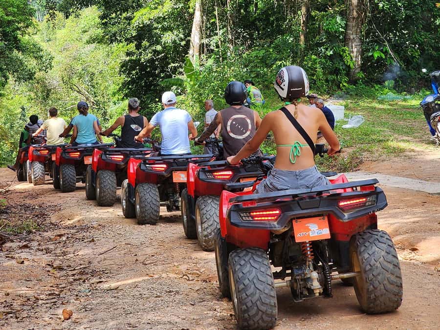 From Ko Pha Ngan: ATV Jungle Adventure Experience - Guides, communication, and the level of support