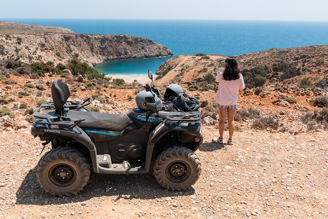 From Kolymbari: Ancient Diktyna & Hidden Beach Quad Safari - Key points at a glance