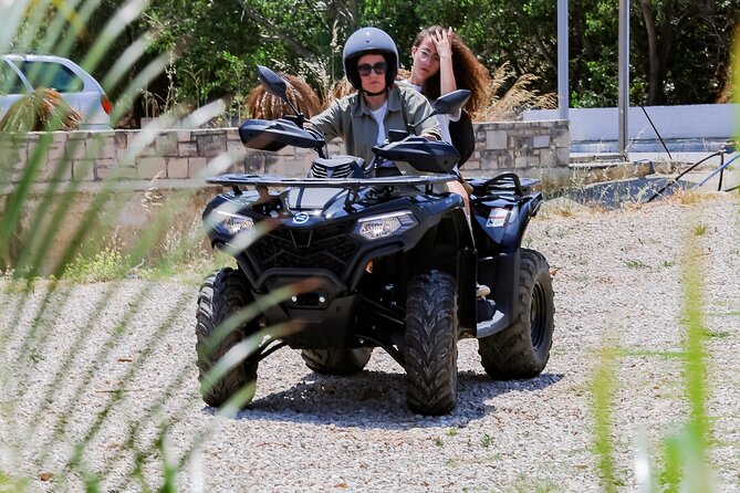 From Kolymbari: Ancient Diktyna & Hidden Beach Quad Safari - Riding across the Rodopou Peninsula