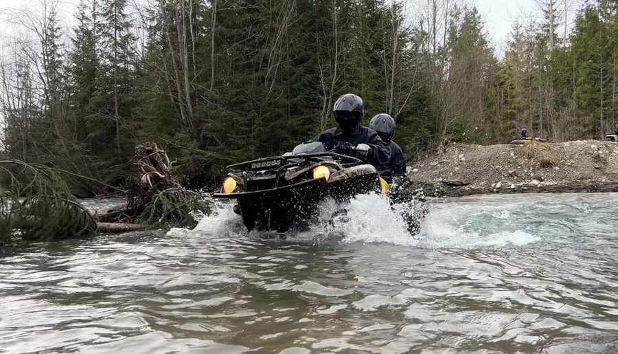 From Krakow: ATV/Snowmobile Ride, Shooting & Hot Springs - Snowmobiles when winter conditions turn serious
