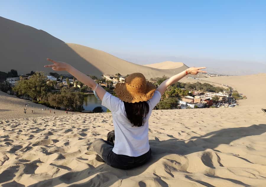 From Lima: Ballestas Islands, Huacachina with buggy Economic - A short Paracas stop before the next leg