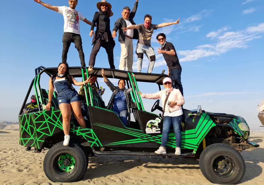 From Lima: Ballestas Islands, Huacachina with buggy Economic - The guide makes a difference