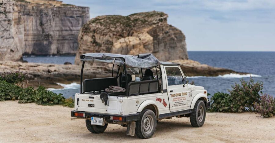 From Malta: Full-Day Gozo UTV Tour with Lunch and Boat Ride - Pickup from Malta and the trip across the channel