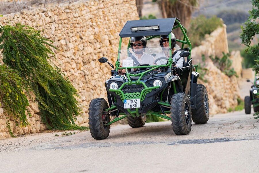 From Malta: Gozo & Comino Full-Day Buggy Tour with Lunch - Inland Sea and the roads around Dwejra