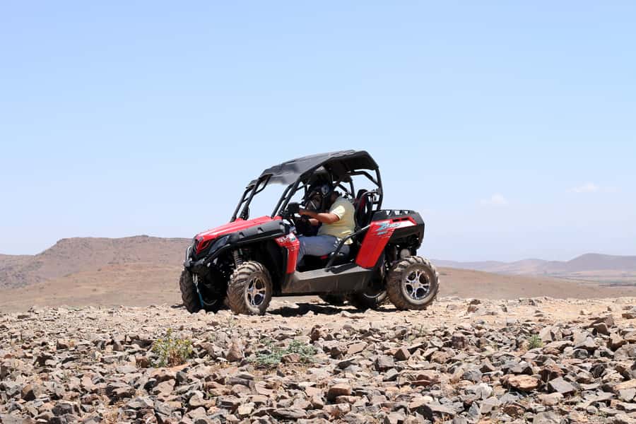 From Marakkesh: Half Day Buggy Adventure in Agafay Desert - What an 800cc buggy ride feels like