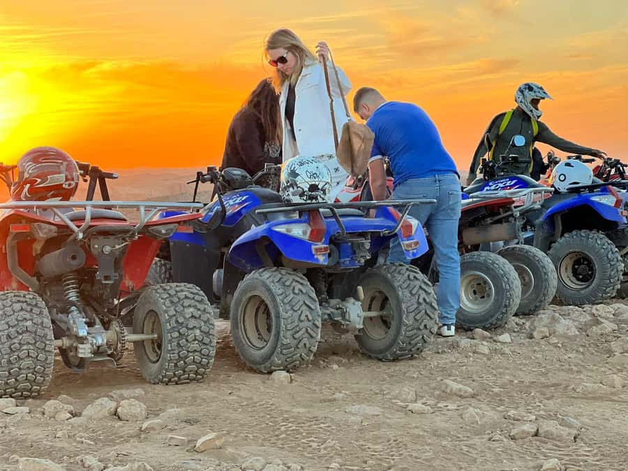 From Marrakech: Agafay Desert Quad Biking Tour with Transfer - The safety briefing and first ride