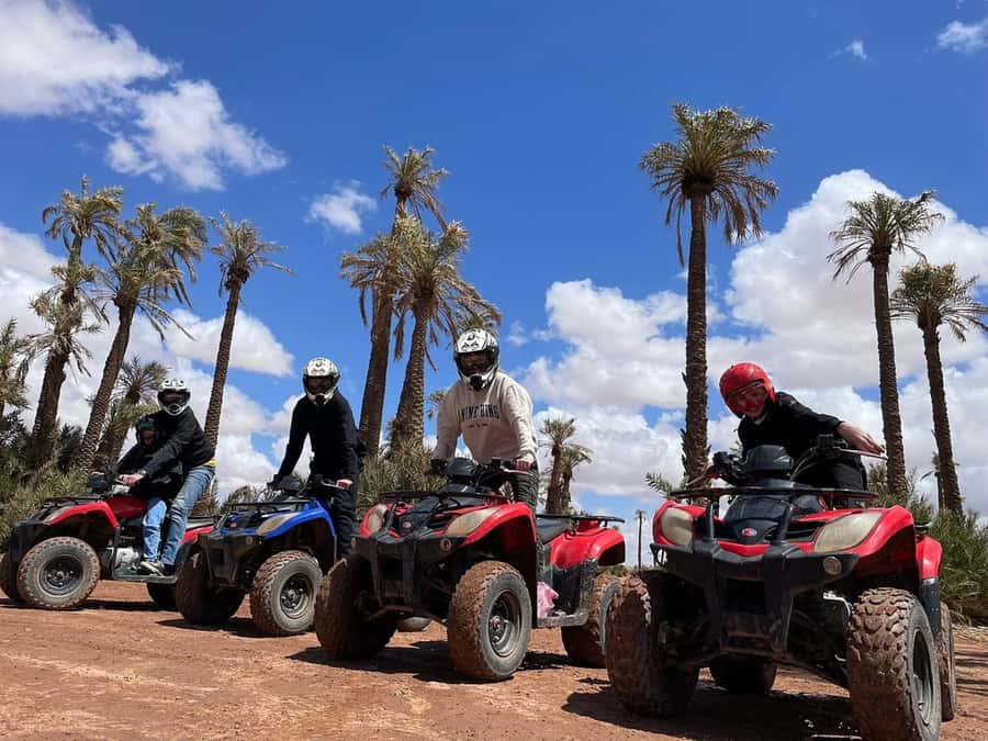 From Marrakech: Aqua Karting & Quad Bike Half-Day Trip - Mint tea gives the day a welcome pause