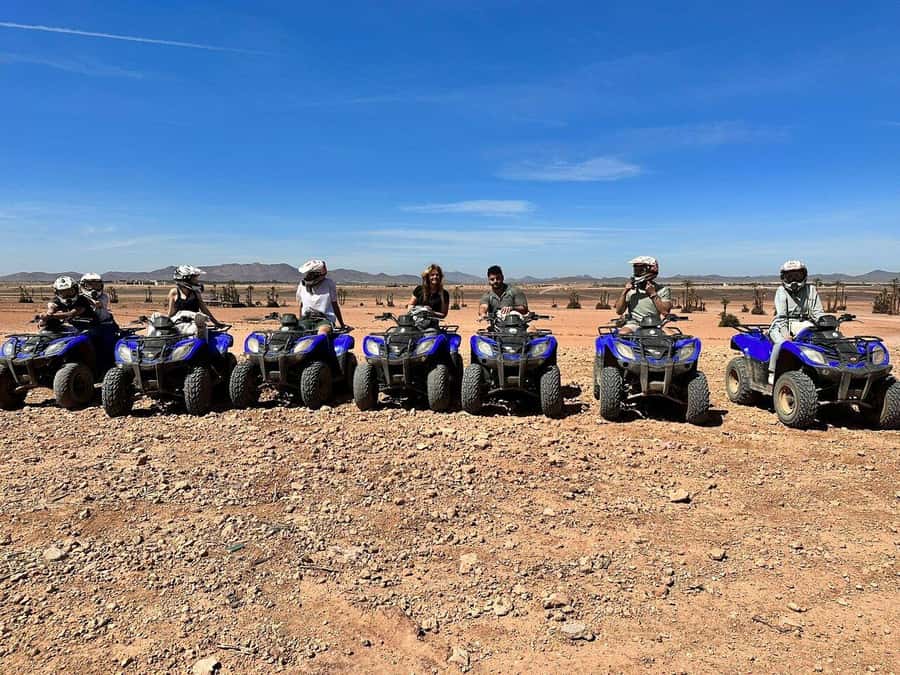 From Marrakech: ATV Quad Bike Tour in Agafay Desert - Tea, village life, and a useful pause