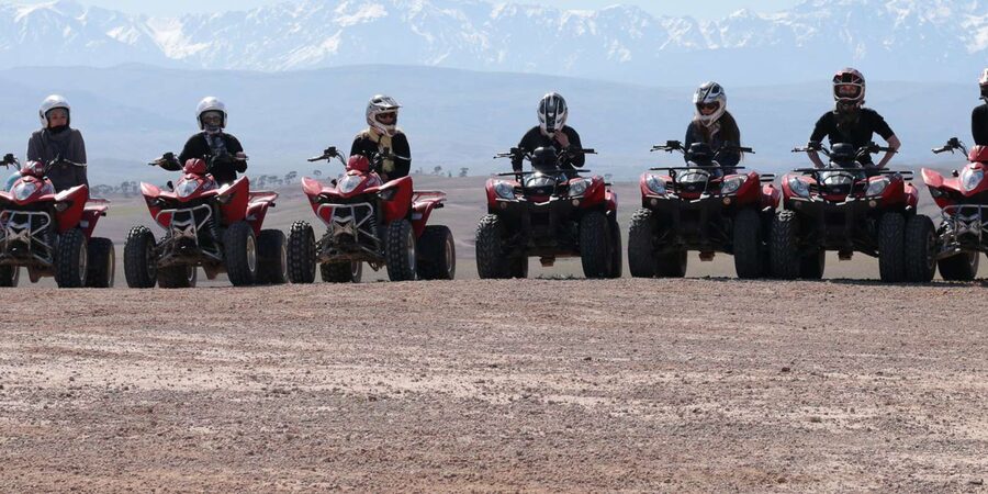 From Marrakech: Guided Quad Biking Tour in Agafay Desert - Turtle Valley and the desert plateaux