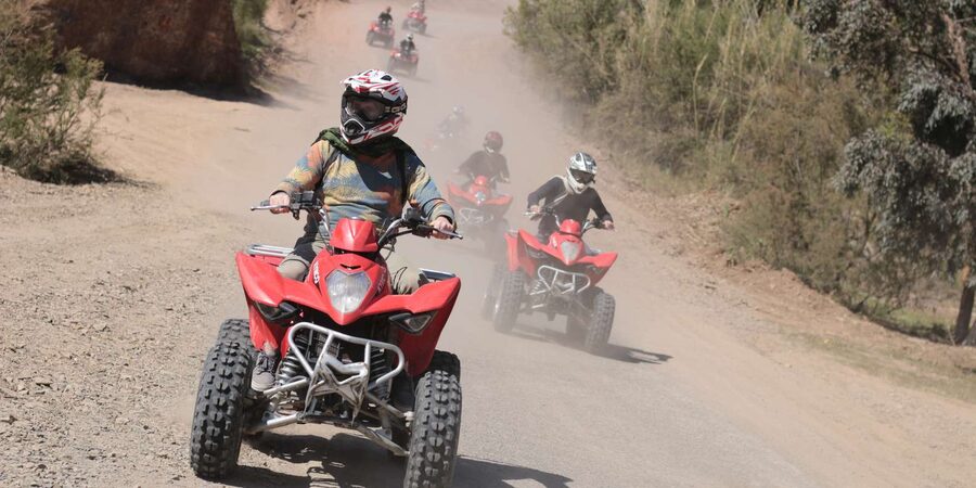 From Marrakech: Guided Quad Biking Tour in Agafay Desert - Berber villages and a quiet tea stop