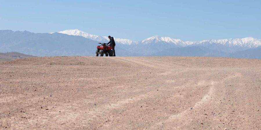 From Marrakech: Guided Quad Biking Tour in Agafay Desert - Safety, comfort, and group pace